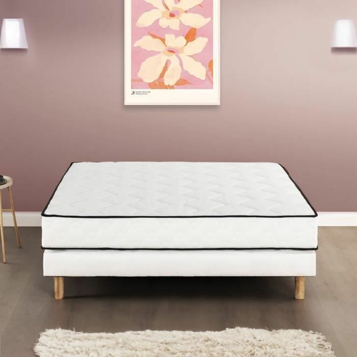 Visco-elastische matras Somnis Beeding 90 x 190 cm