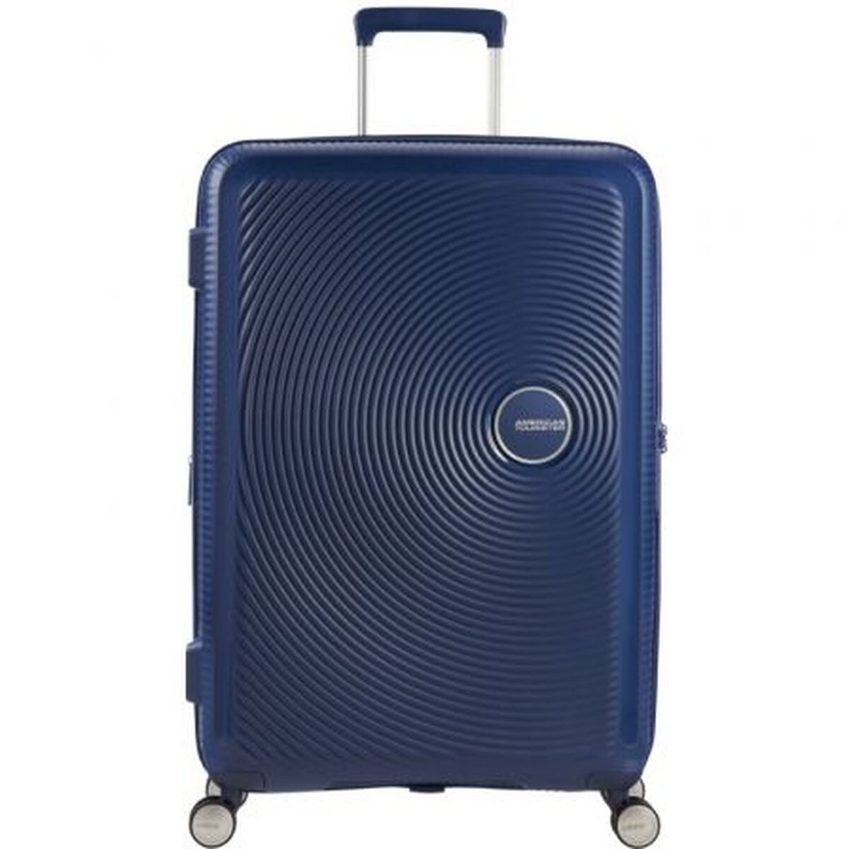 Mellem kuffert American Tourister SoundBox Spinner Blå 81 L 67 x 46,5 x 29 cm