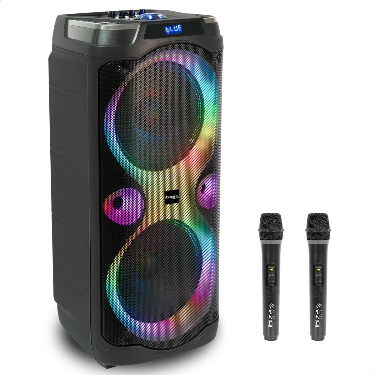 Picture of Speakers Ibiza COLUMBA KARAOKE Black