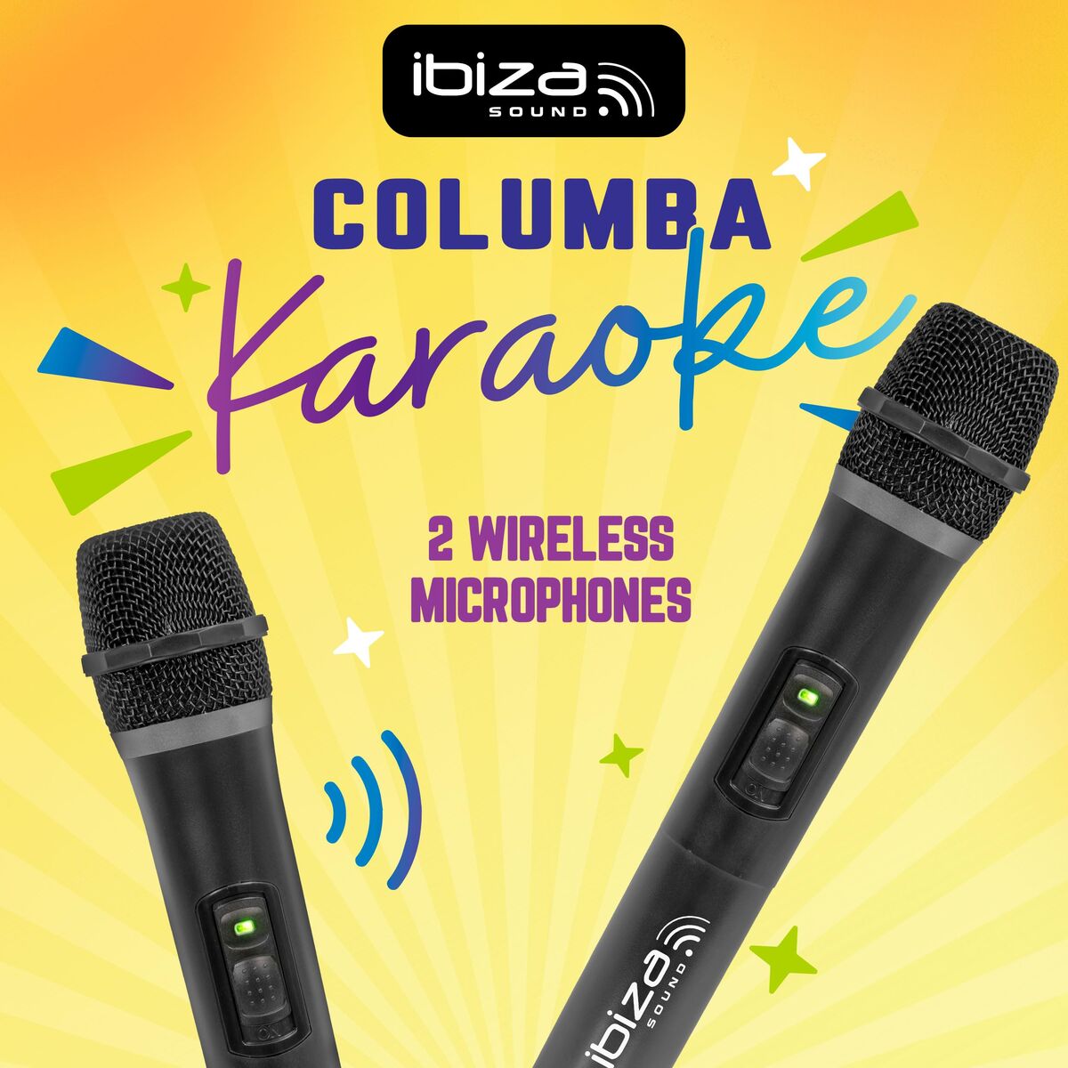 Picture of Speakers Ibiza COLUMBA KARAOKE Black