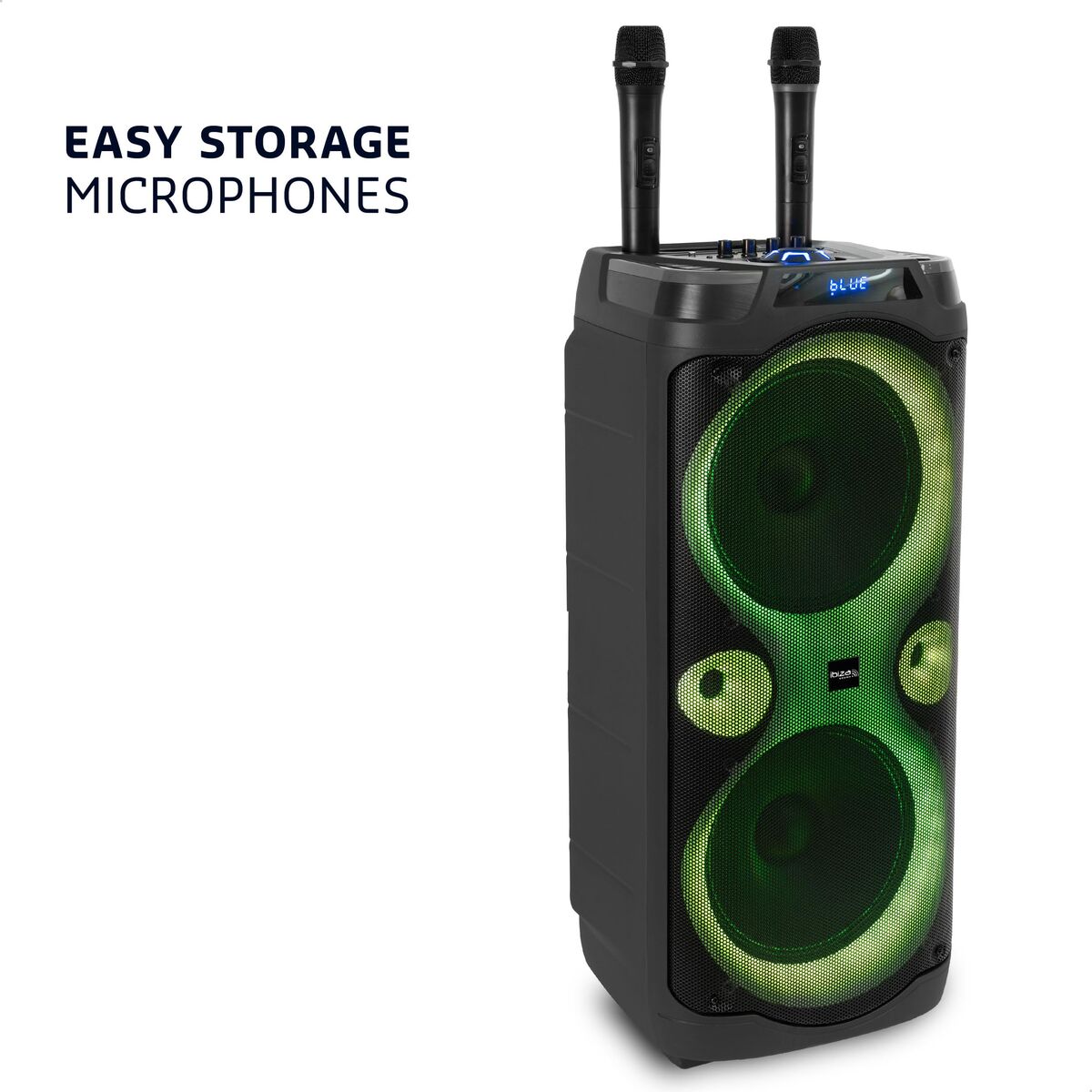 Picture of Speakers Ibiza COLUMBA KARAOKE Black