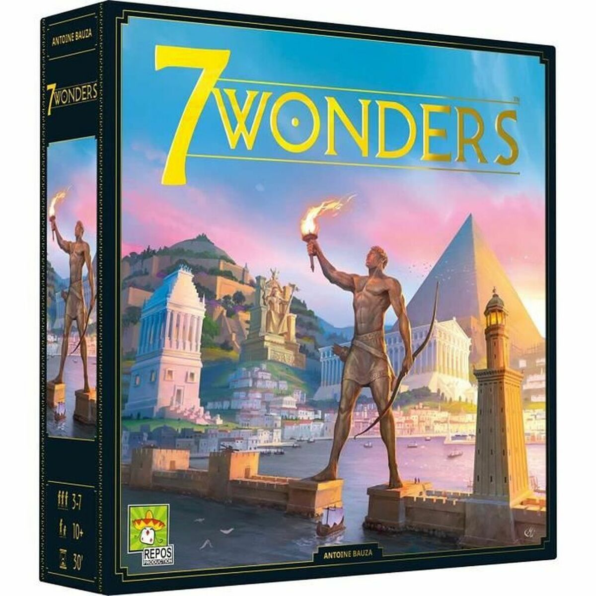 Brætspil Asmodee 7 Wonders (FR)
