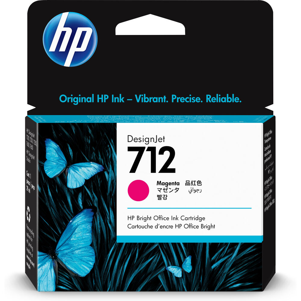Picture of Original Ink Cartridge HP 3ED68A Pink Magenta