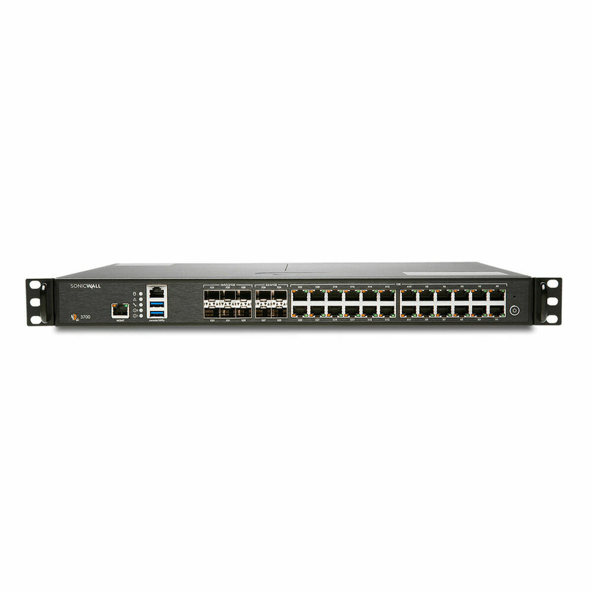 Afbeeldingen van Firewall SonicWall 02-SSC-7368 Black USB RJ45 x 24 USB-A 3.2