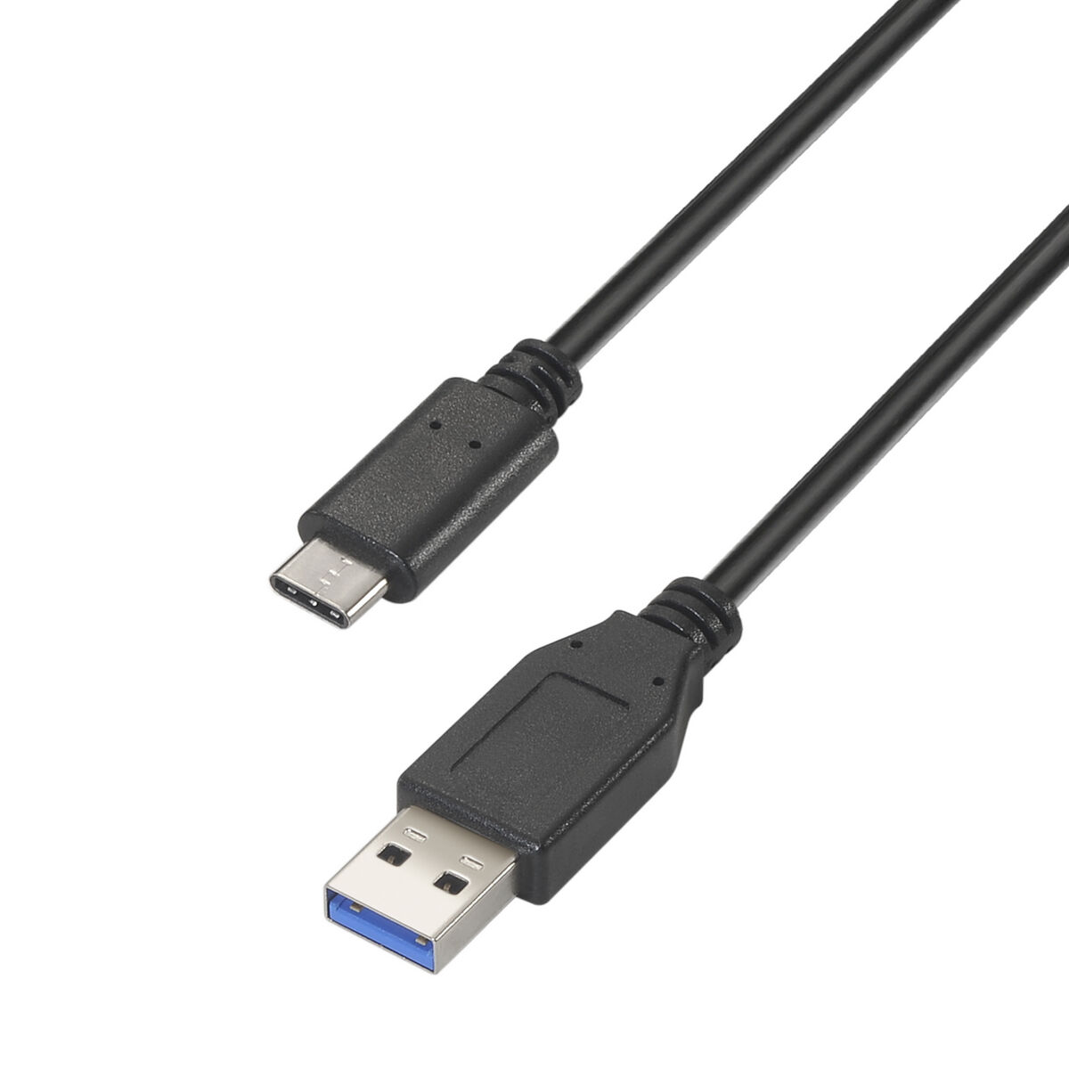 Kabel USB A naar USB-C Aisens A107-0450 Zwart 1,5 m