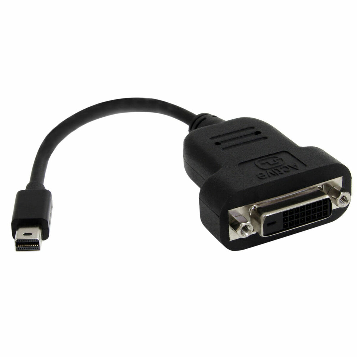 Obrazek Mini DisplayPort to DVI Adapter Startech MDP2DVIS Black