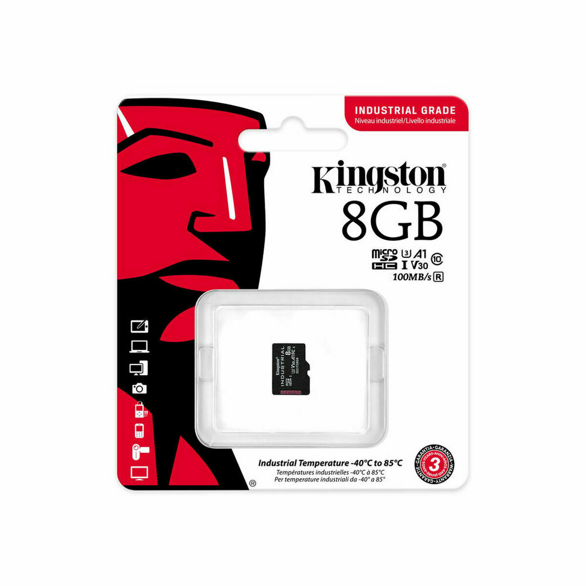 Afbeeldingen van Micro SD Card Kingston SDCIT2/8GBSP 8 GB