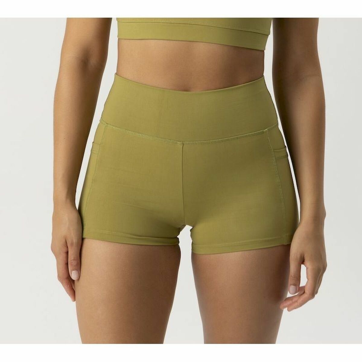 Image secondaire de Leggings de Sport pour Femmes Ditchil Ditchill Shortie Active Mujer Olive Fitness