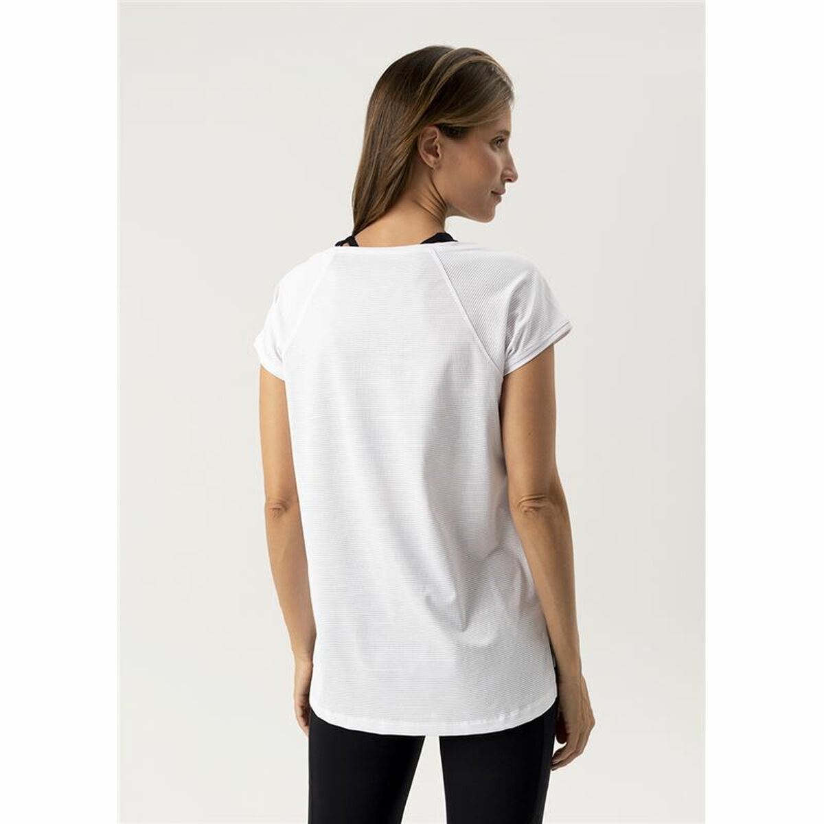 Image secondaire de T-shirt à manches courtes femme Ditchil Ariana Blanc