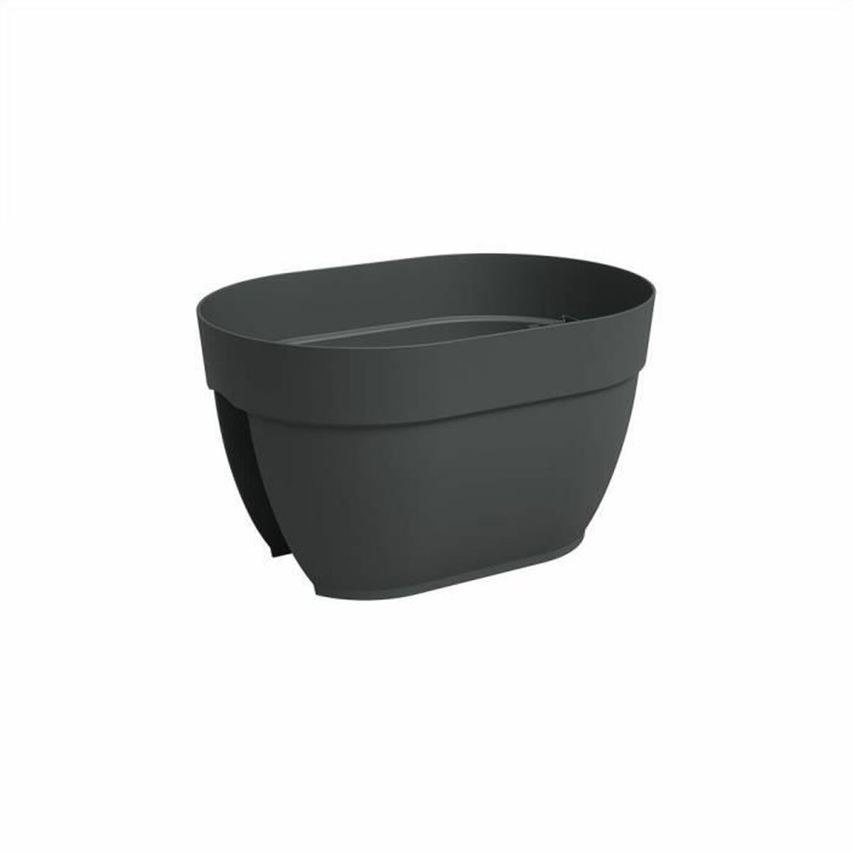 Βάζο Λουλουδιών Artevasi CAPRI CAMPANA Γκρι Ανθρακί Ø 40 cm