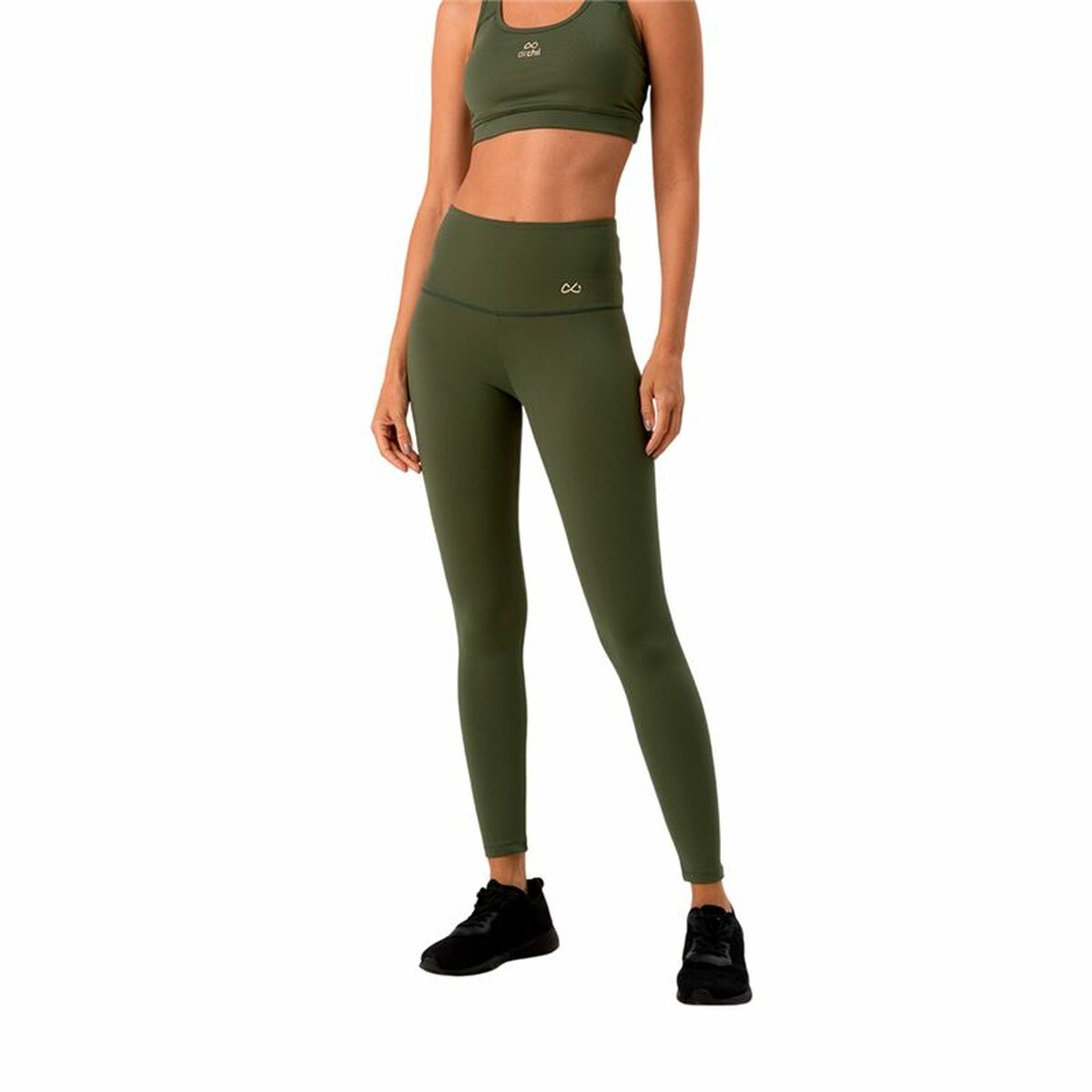 Image secondaire de Leggings de Sport pour Femmes Ditchil Genuine Olive
