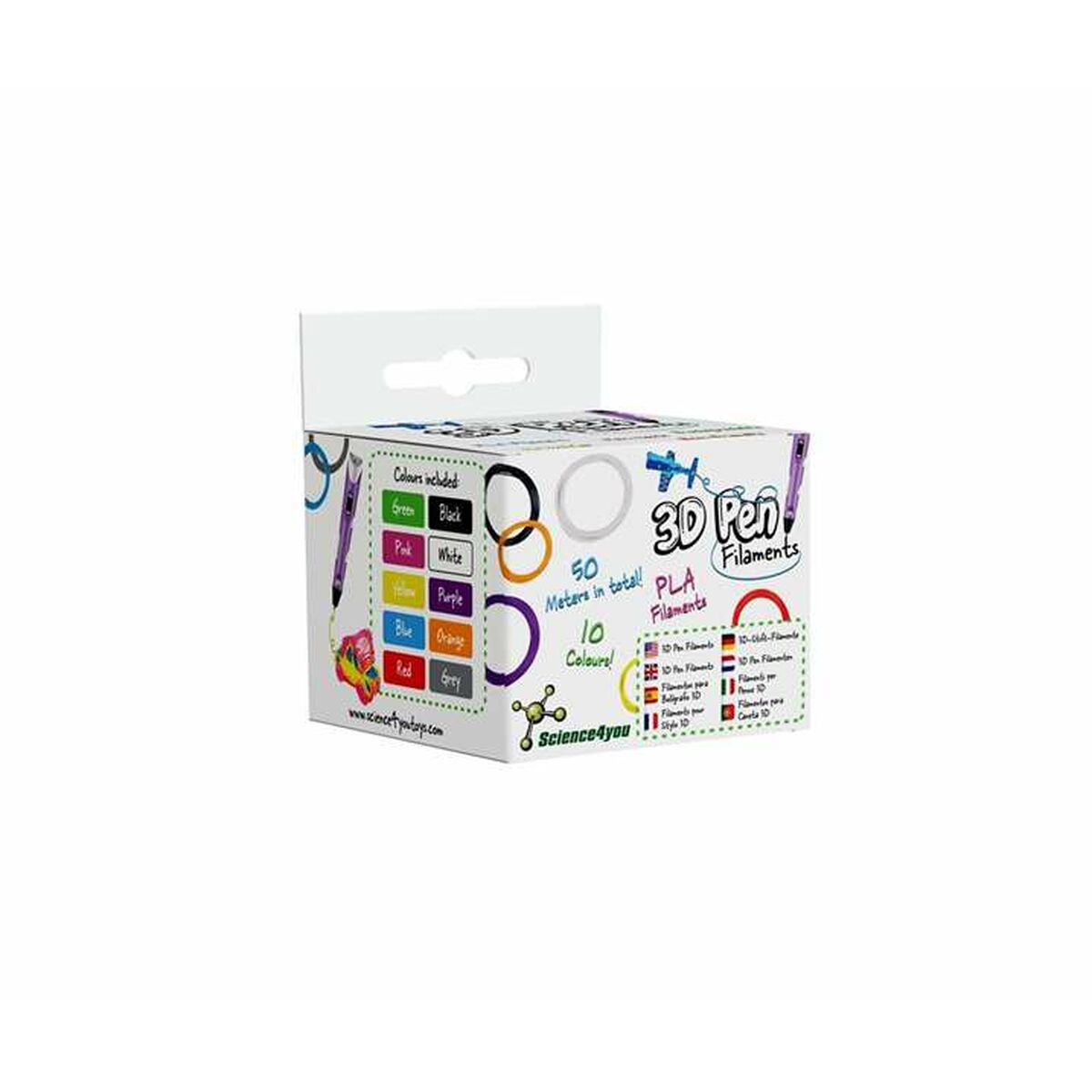 Afbeeldingen van Refill for ballpoint pen Science4you 50 m