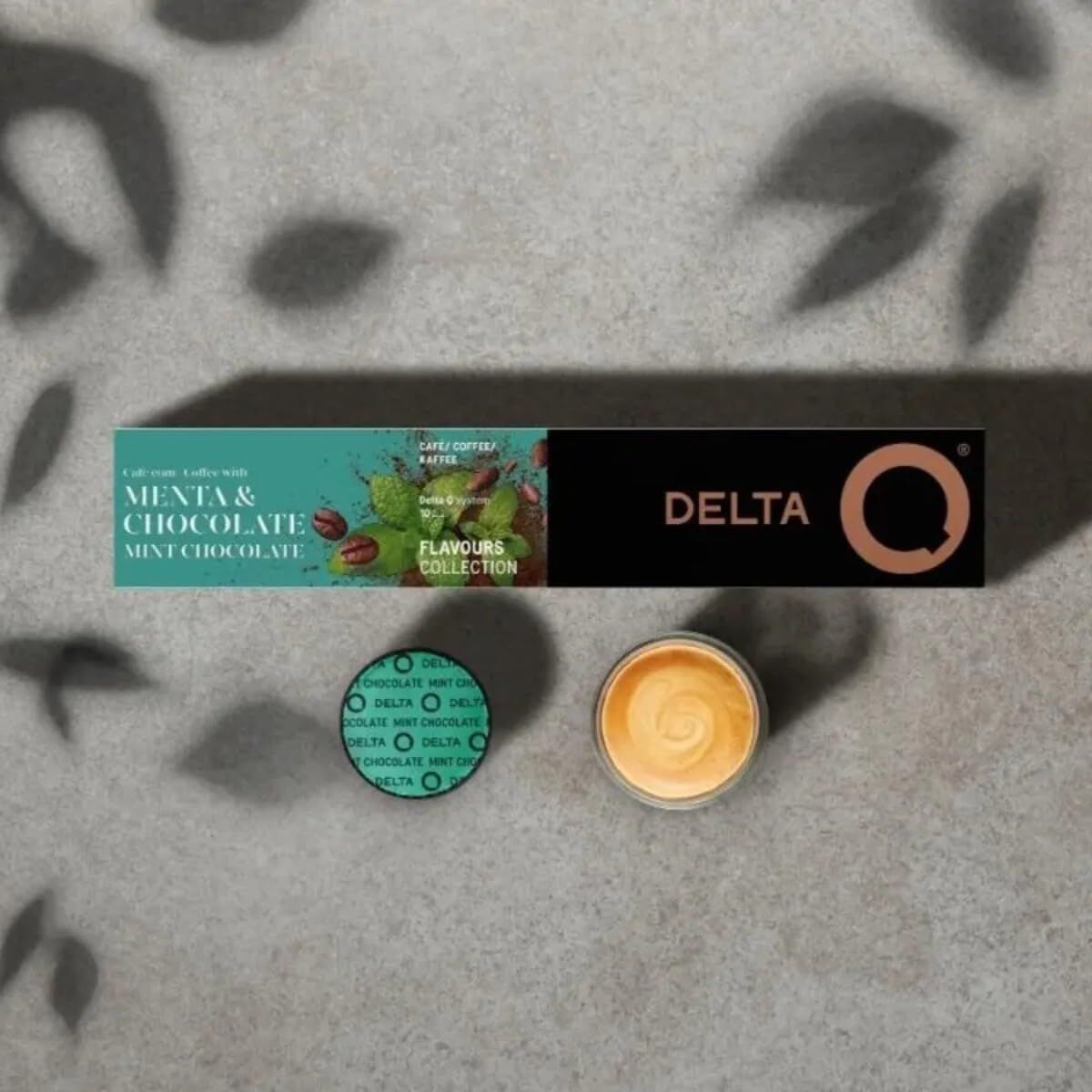 Koffiecapsules Delta Q Delta Menta y Chocolate 10 Onderdelen (10 Stuks)