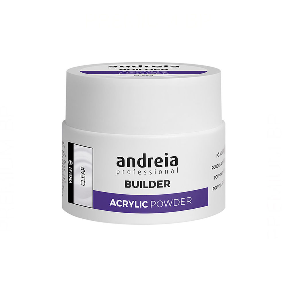 Behandling for Negler  Professional Builder Acrylic Powder Andreia Clear (35 g)