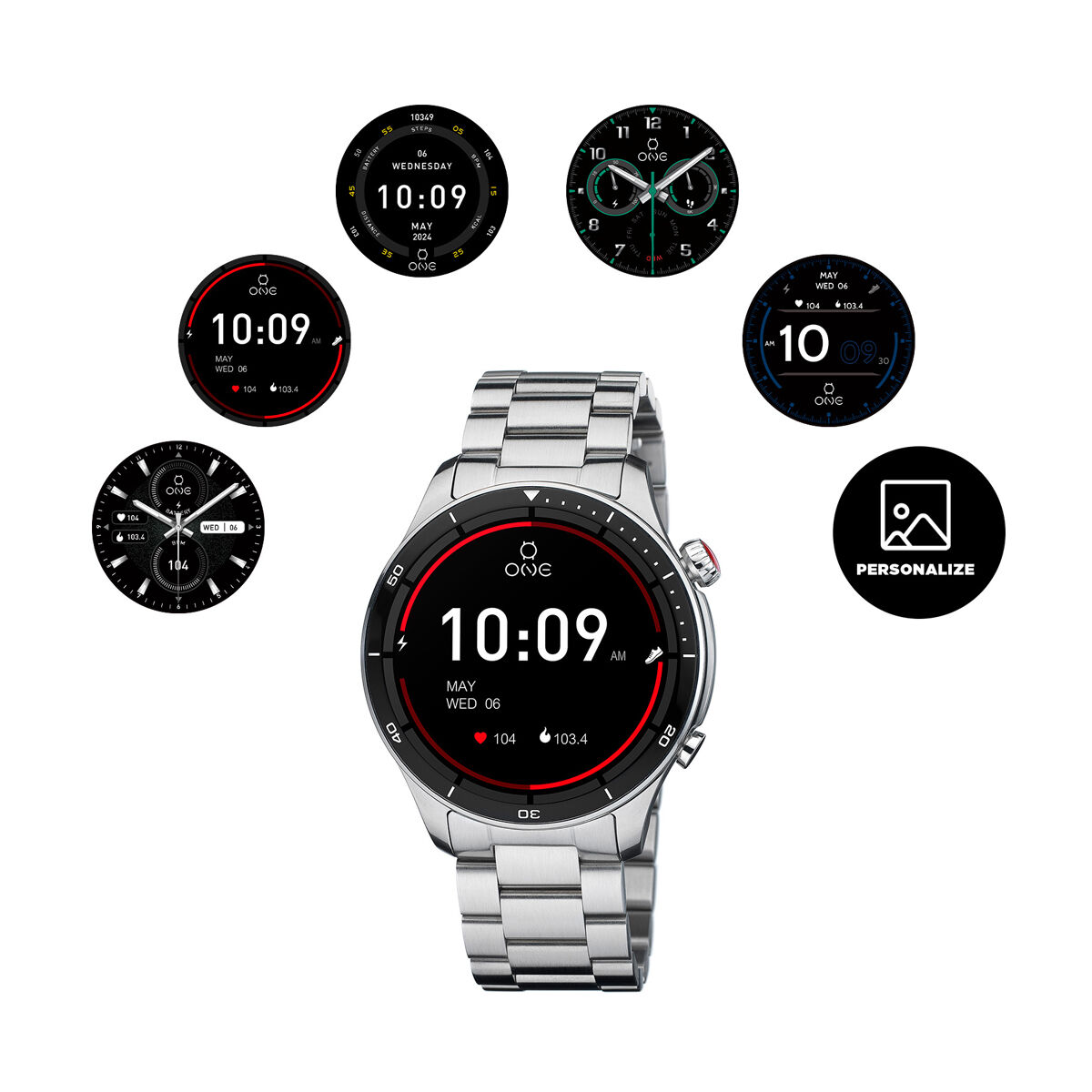 Obrazek Smartwatch ONE OSW0100SL41J 41 mm Lady