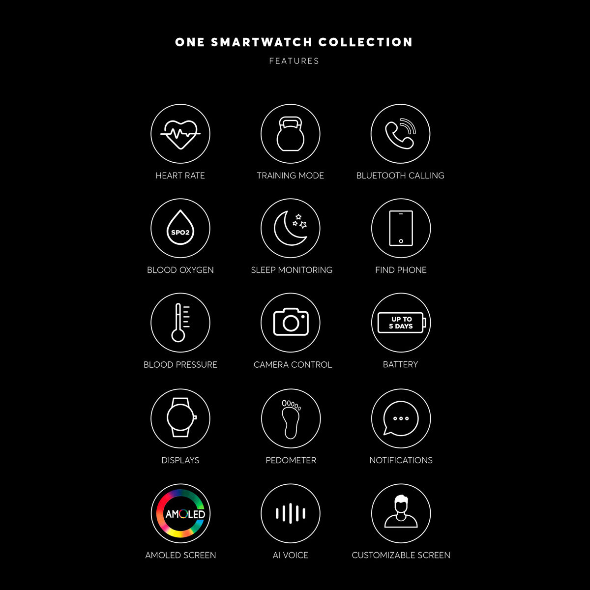 Obrazek Smartwatch ONE OSW0100SL41J 41 mm Lady