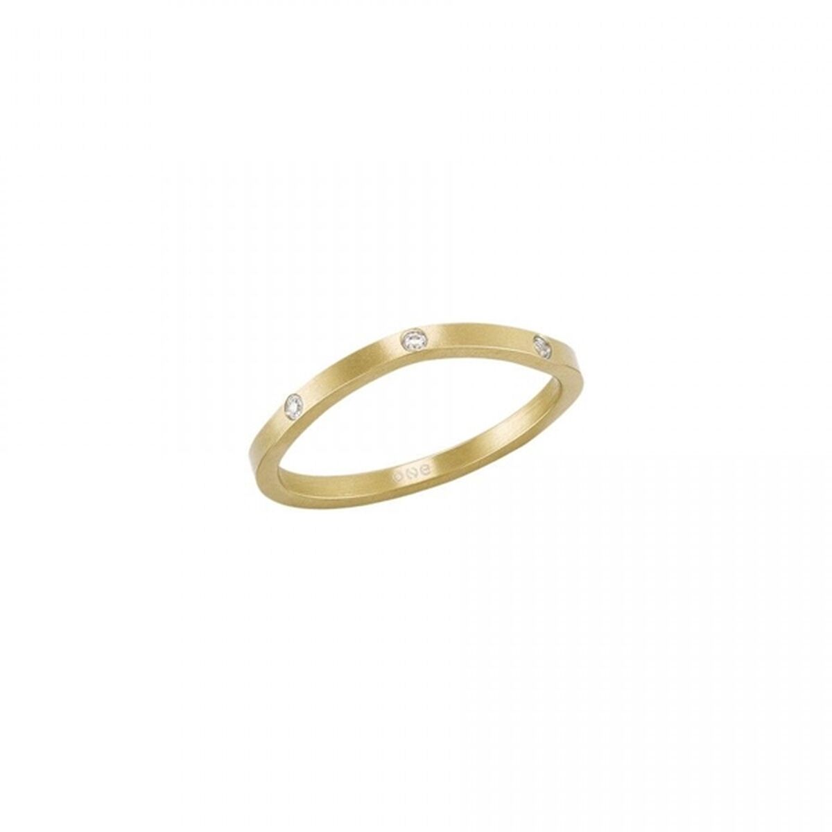 Ring Dames One Jewels OJCOR03G-7 Gouden 7