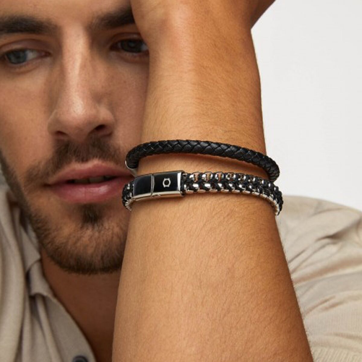 Armband Heren One Jewels OAMB3208LP Zwart