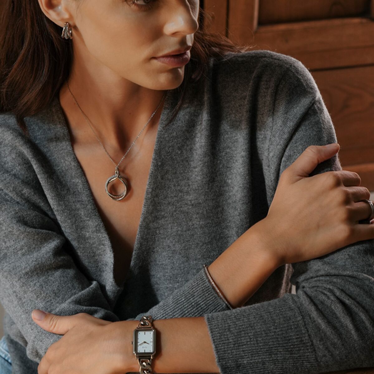 Ketting Dames One Jewels OJSFN01S Zilverkleurig