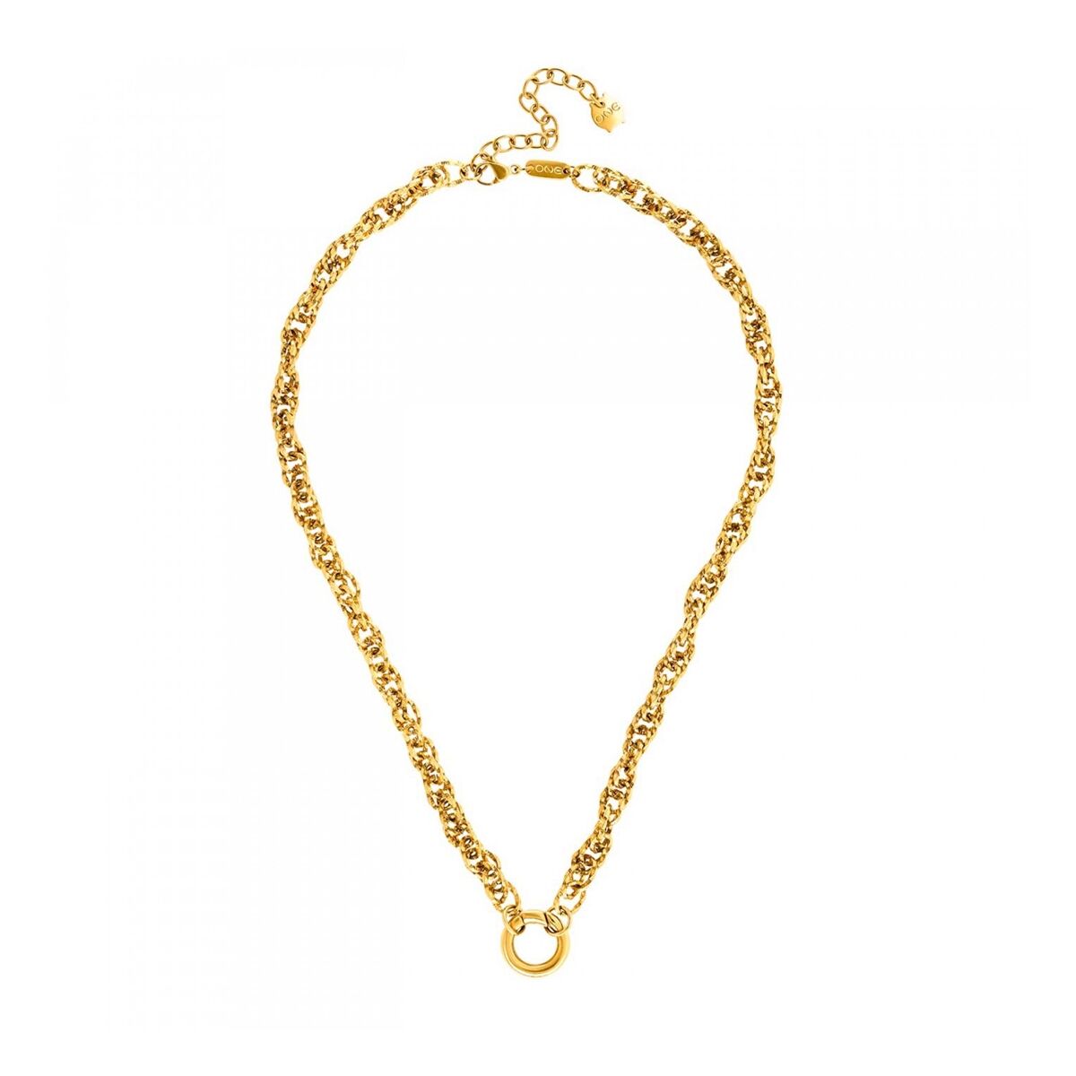 Ketting Dames One Jewels OJNMG04 Gouden