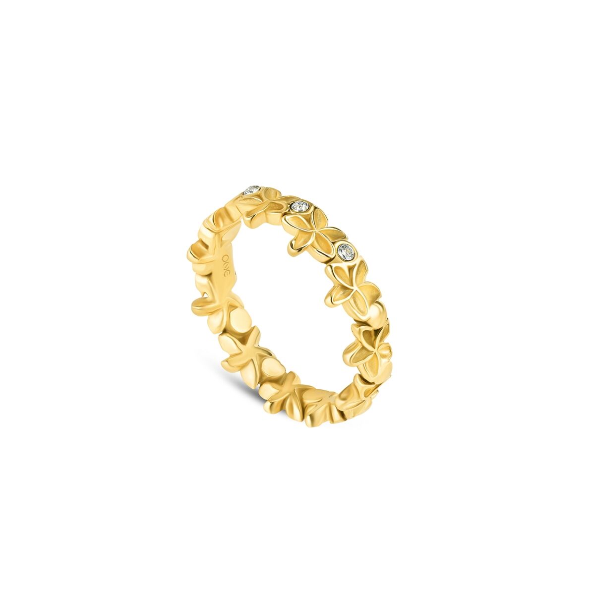 Ring Dames One Jewels OJPFR01G-8 Gouden 8