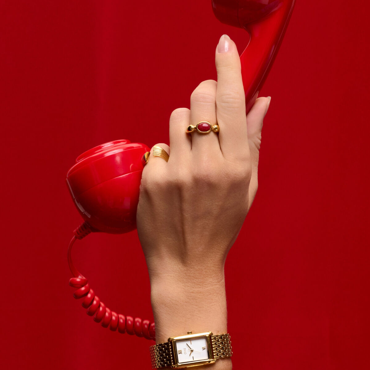 Ring Dames One Jewels OJRDR01G-6 Gouden