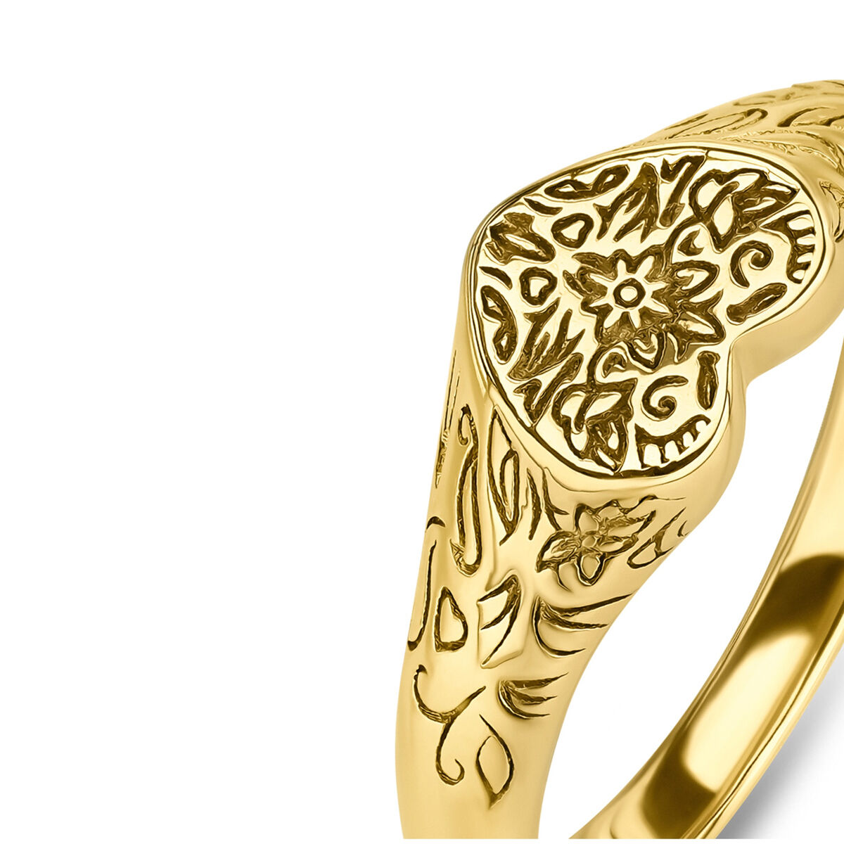 Ring Dames One Jewels OJTR01G-7 Gouden 7