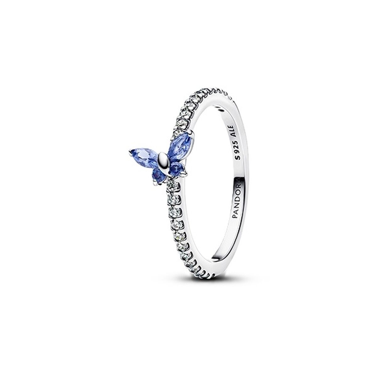 Ring Dames Pandora 194269C01-50 Zilverkleurig Blauw