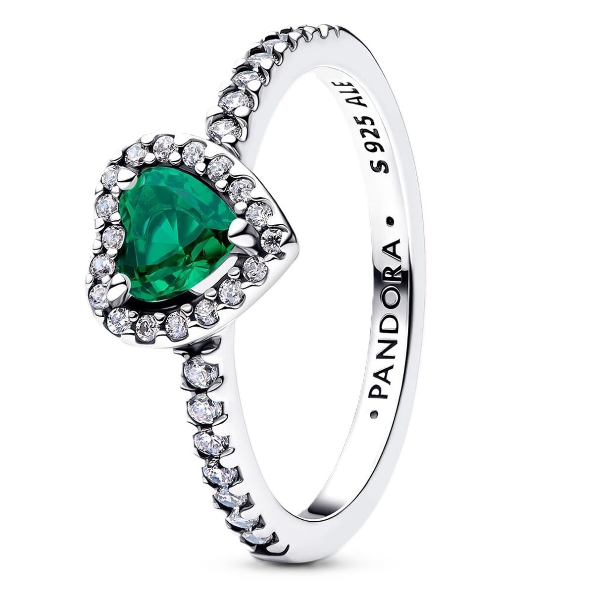Ring Dames Pandora 198421C07-54 Groen 14