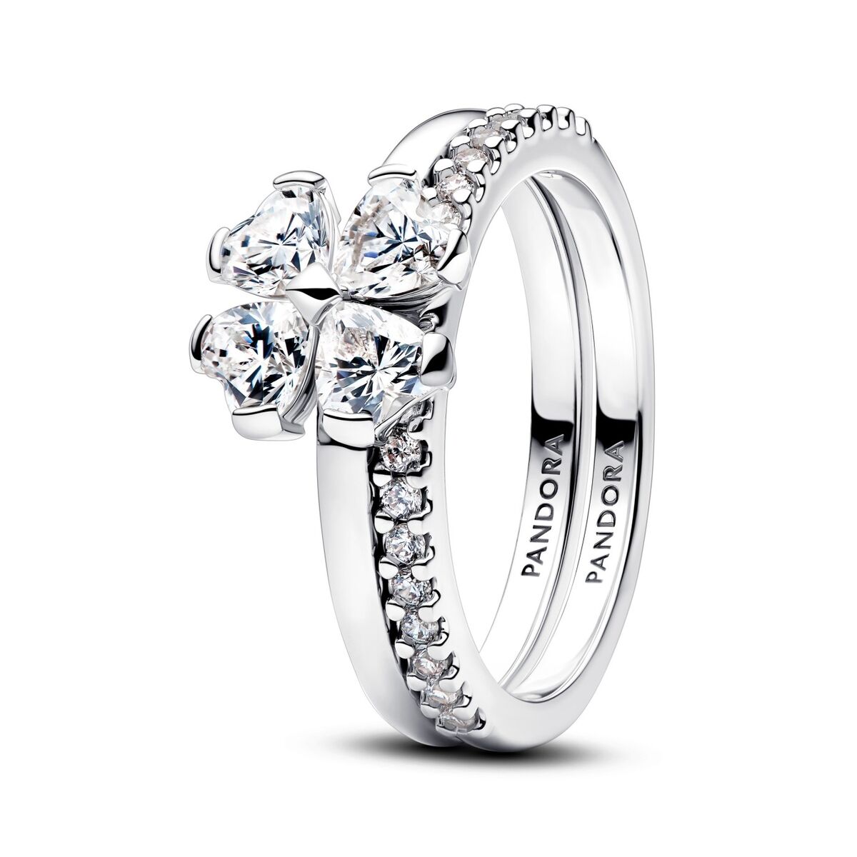 Ring Dames Pandora 194507C01-54 Zilverkleurig 14