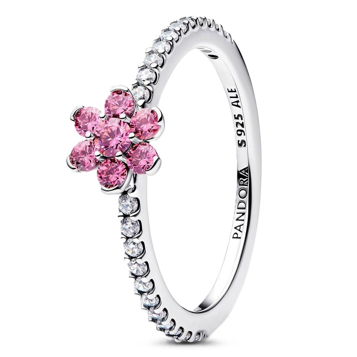 Ring Dames Pandora 194499C02-54 Zilverkleurig Roze 14