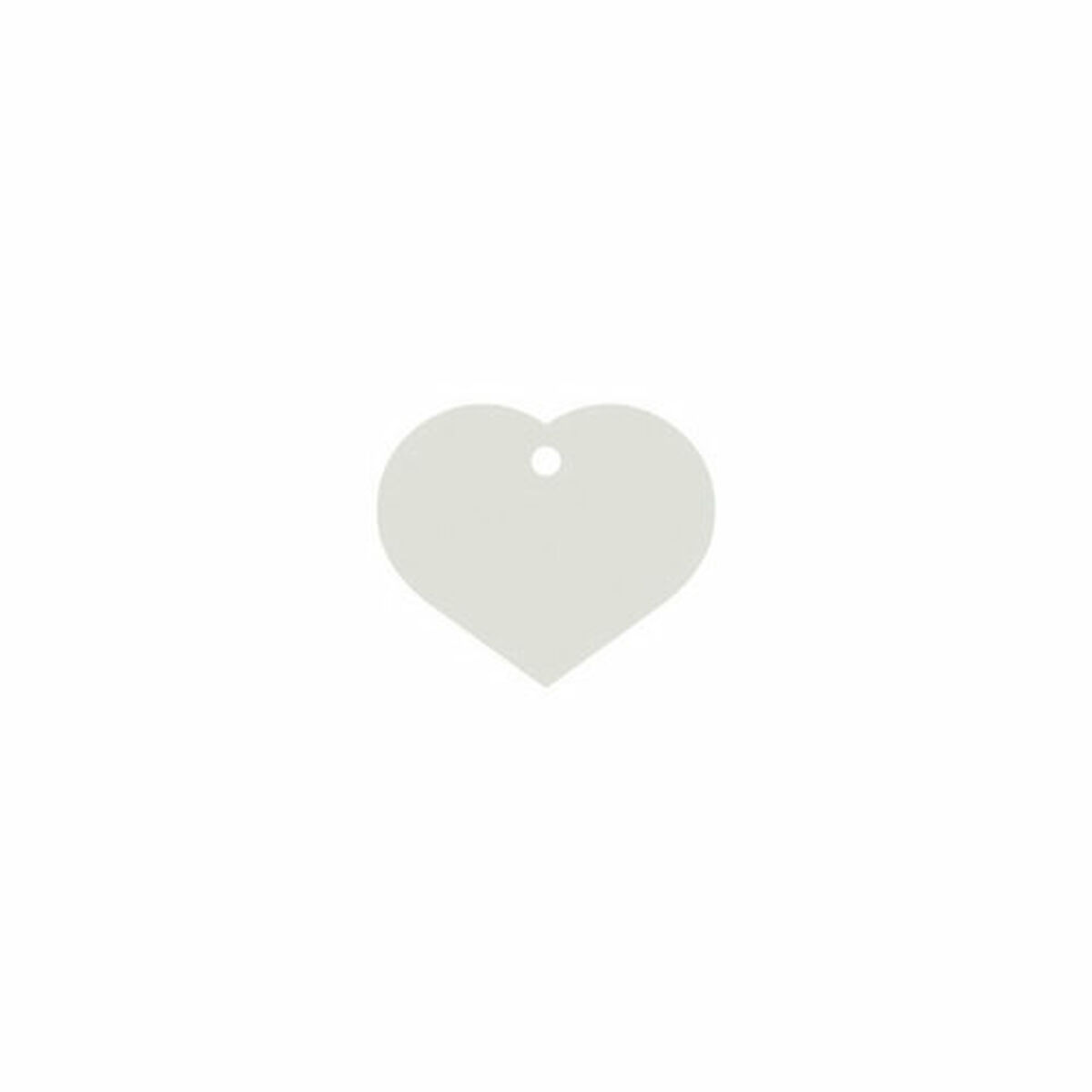 Identification plate for collar Imarc Heart White, view 2