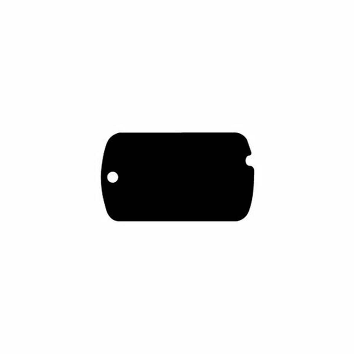 Identification plate for collar Imarc Military Black, view 2