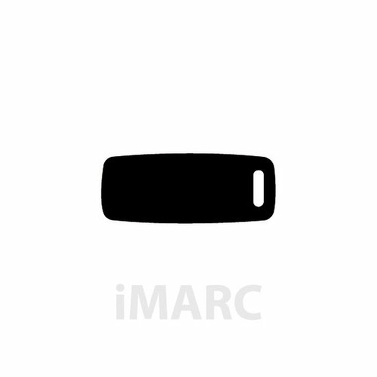 Identification plate for collar Imarc Baggage Black, view 2