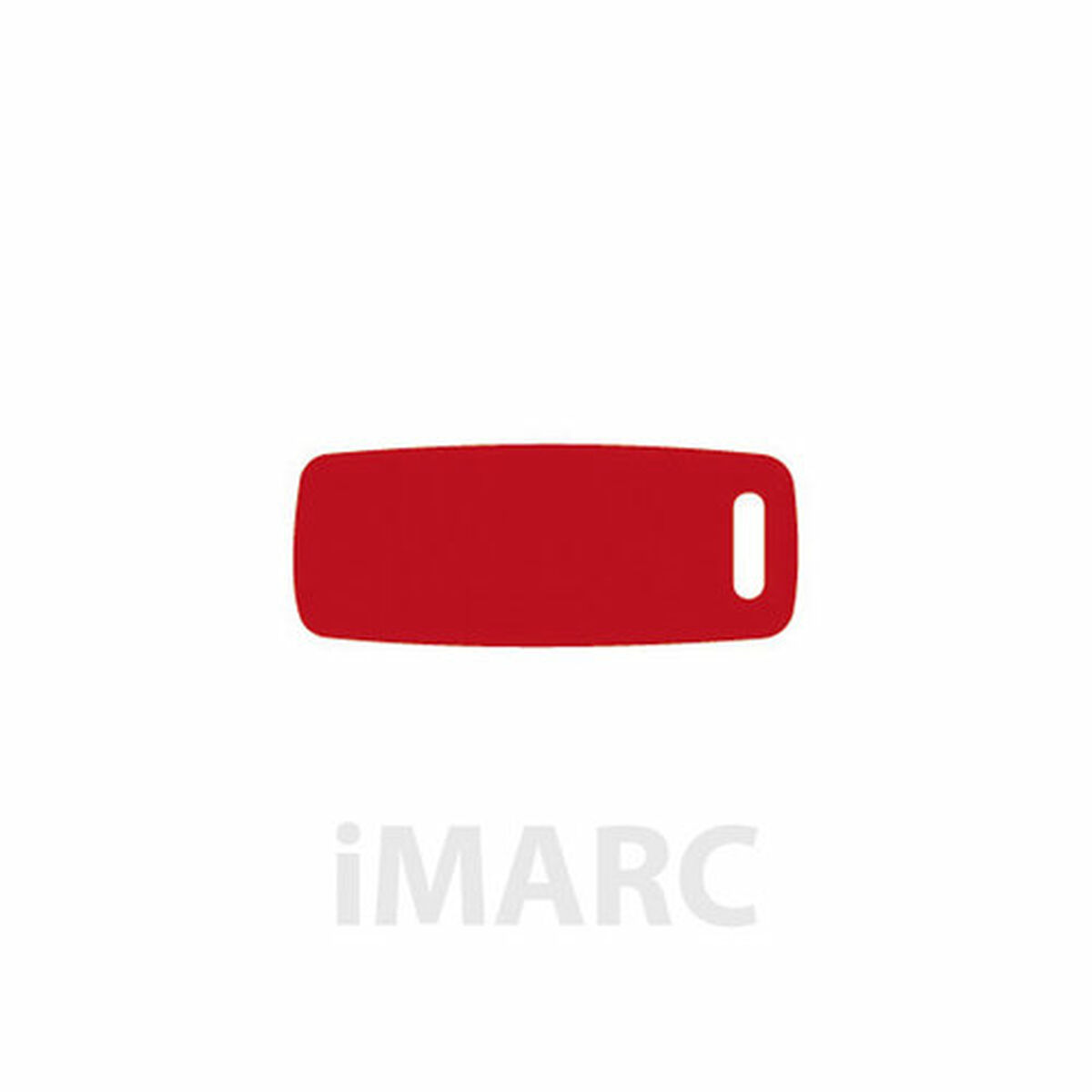 Image secondaire de Plaque d'identification Imarc Baggage Rouge