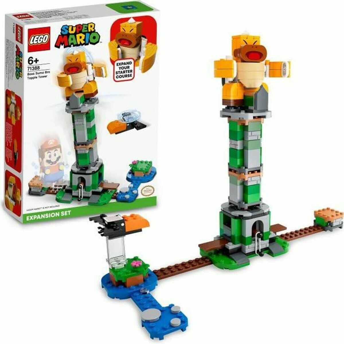 Playset Lego 71388 Super Mario Boss Frere Sumo's Infernal Tower Expansion