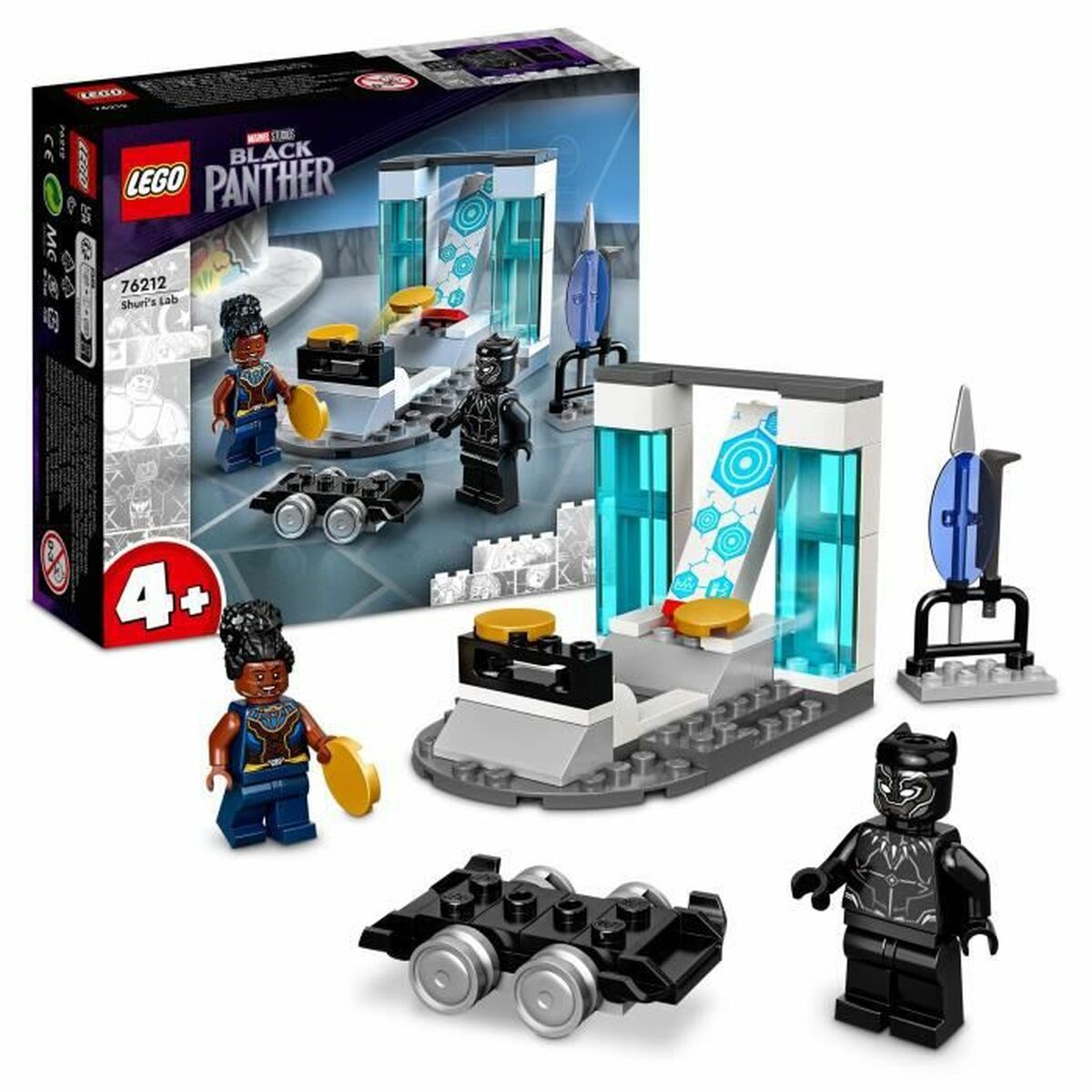 Playset Lego 76212 Black Panther 58 Pièces
