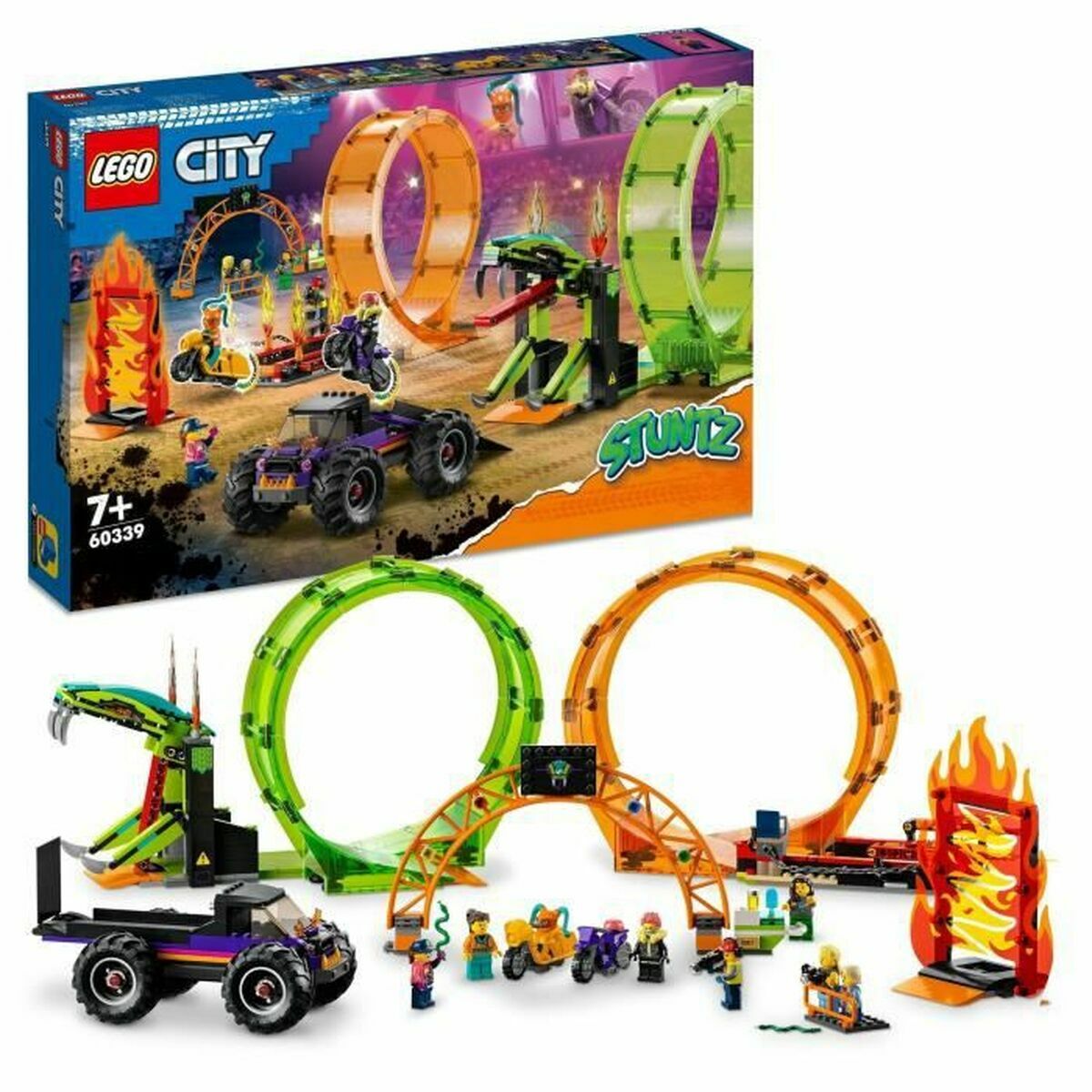 Set de construction Lego City Stuntz