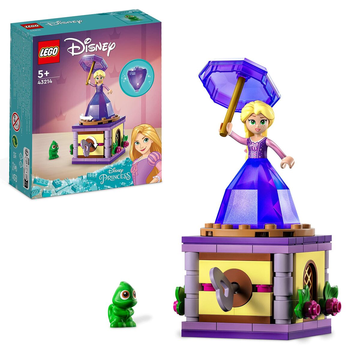 Byggespil + Figurer Lego Princess 43214 Rapunzing Rappilloning