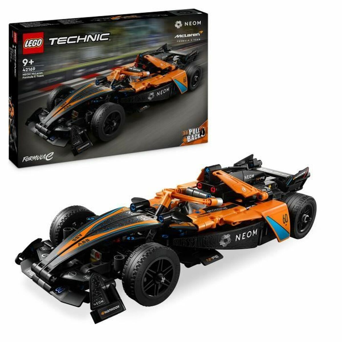 Set de construction Lego Technic 42169 NEOM McLaren Formula E Race Car Multicouleur