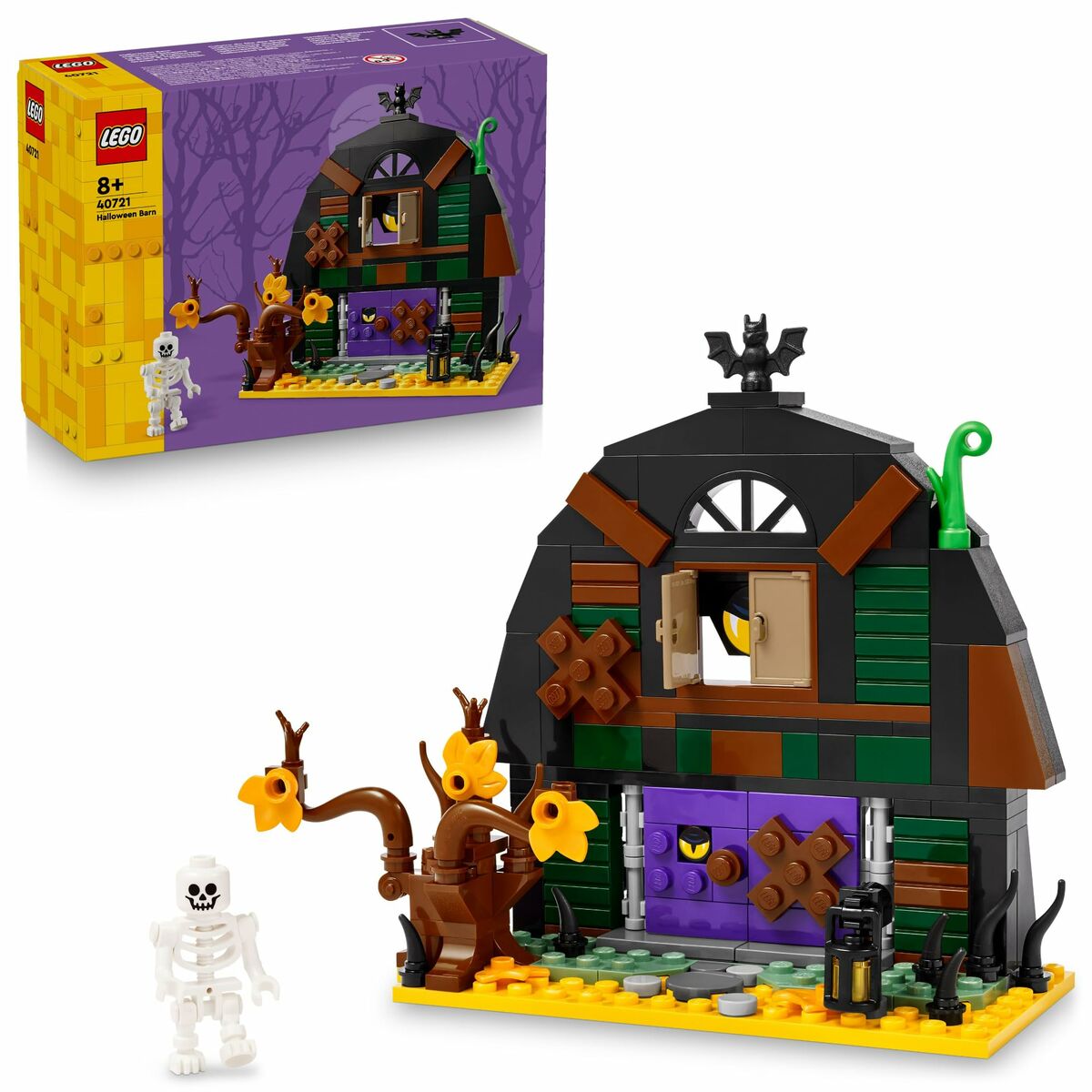 Παιχνίδι Kατασκευή Lego 40721 Halloween Barn 205 Τεμάχια
