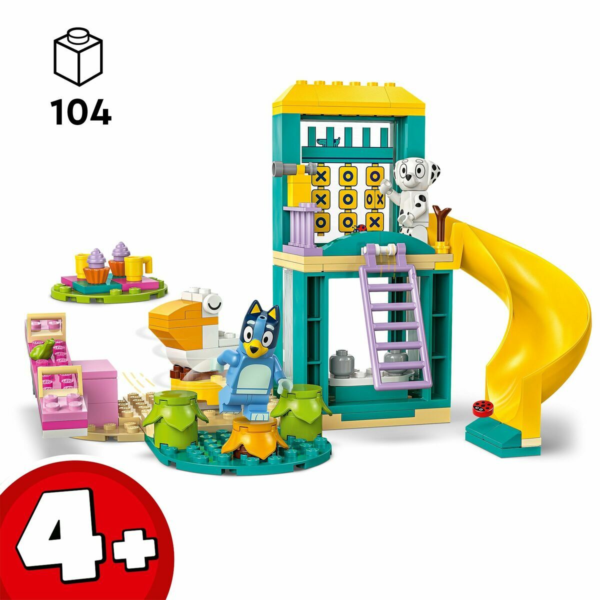 obrázok produktu Construction set Lego 11201 Playground Fun with Bluey and Chloe 104 Pieces