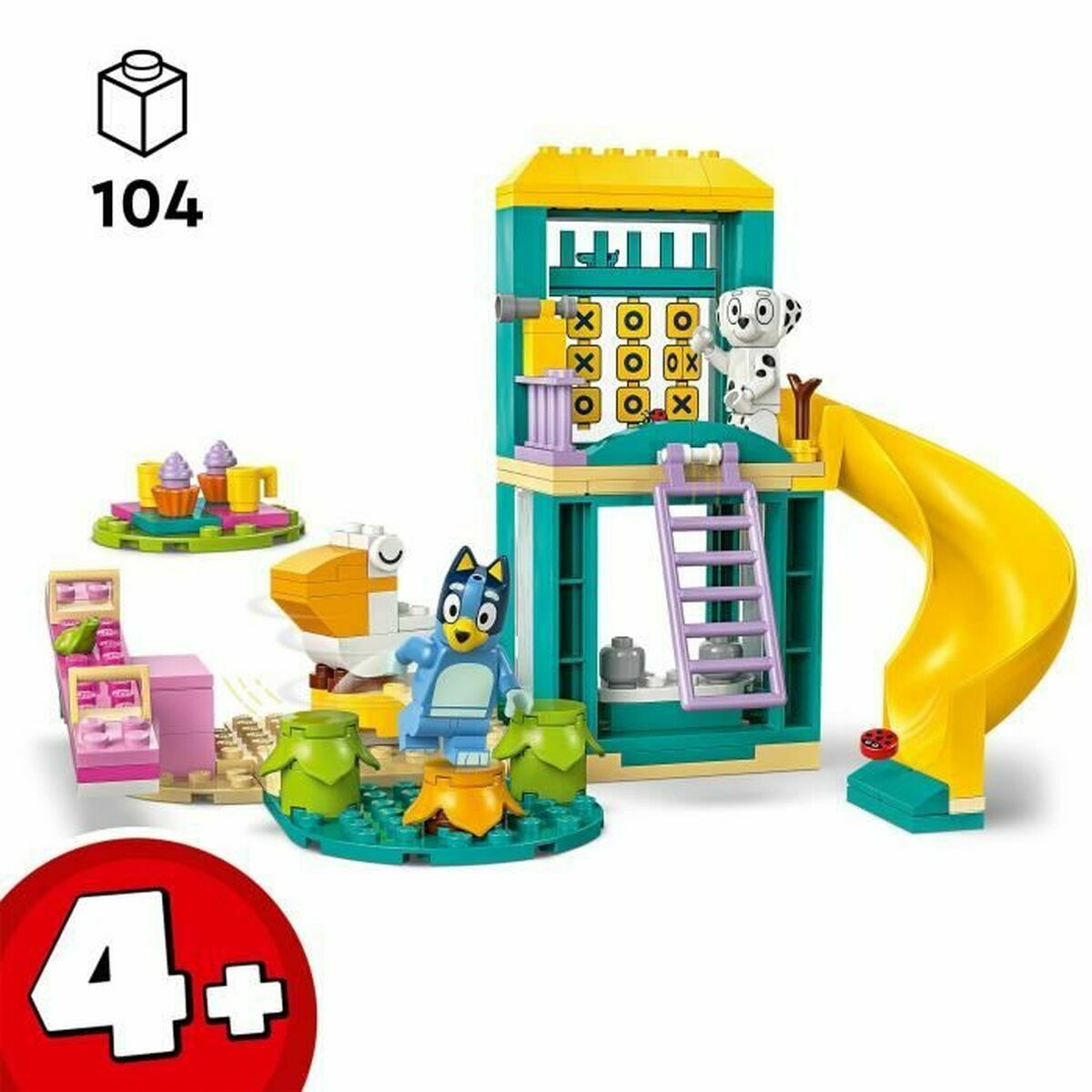 Alternativní obrázok produktu Construction set Lego 11201 Playground Fun with Bluey and Chloe 104 Pieces