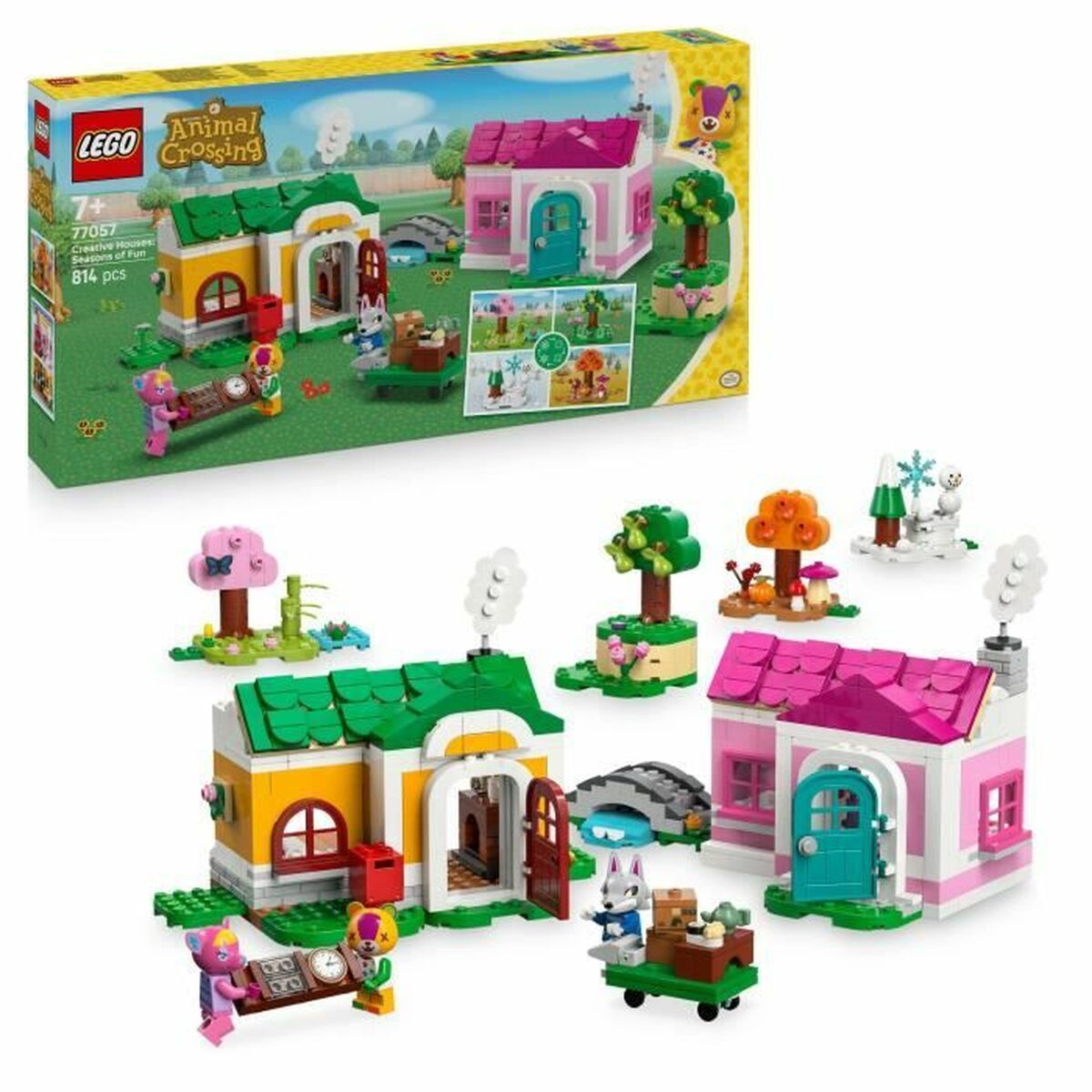 Παιχνίδι Kατασκευή Lego 77057 Animal Crossing Seasons 814 Τεμάχια
