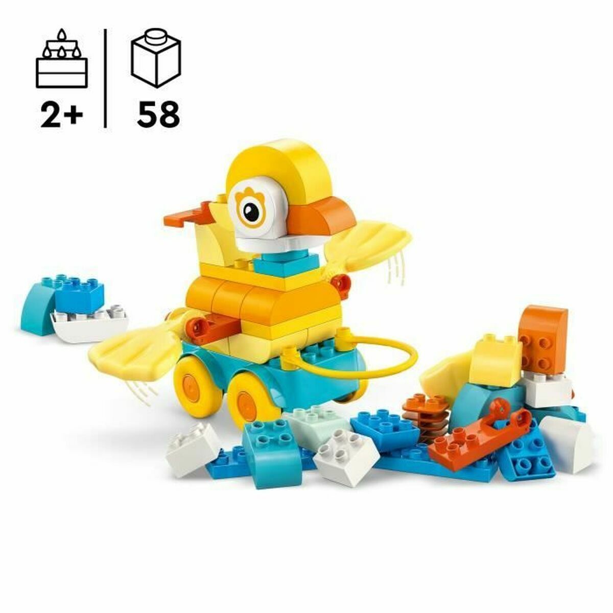 Bouwspel Lego duplo 10448 58 Onderdelen