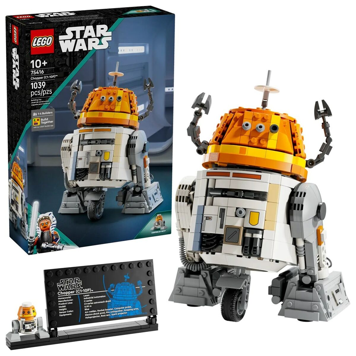 Παιχνίδι Kατασκευή Lego STAR WARS 75416 Chopper (C1-10P) 1039 Τεμάχια