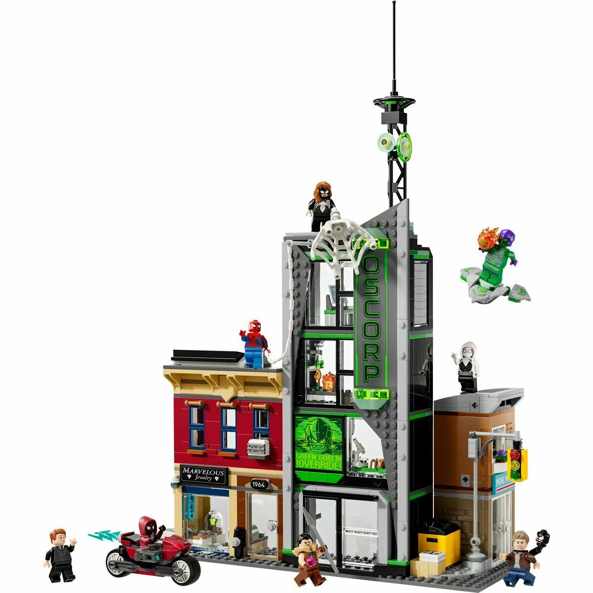 obrázok produktu Construction set Lego 76324 Spider-Man VS Oscorp 808 Pieces