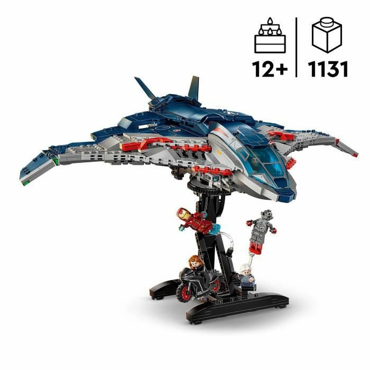 obrázok produktu Construction set Lego 76325 Age of Ultron Quinjet 1131 Pieces