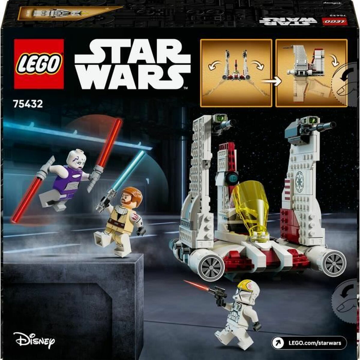 Bouwspel Lego STAR WARS 75432 V-19 Torrent Starfighter