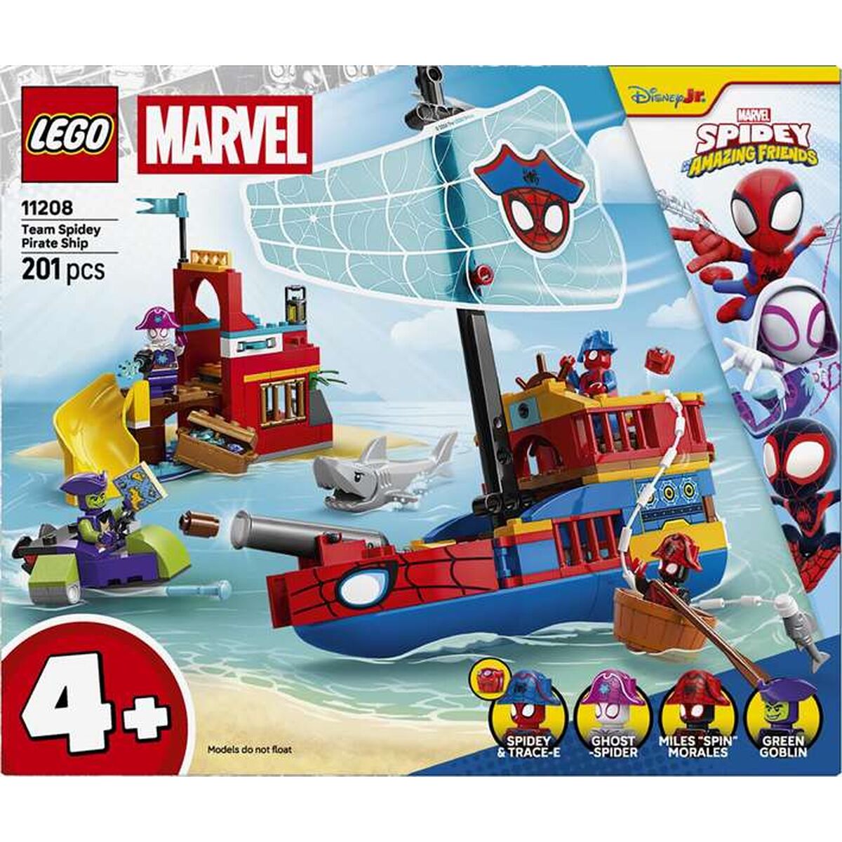 Construction set Lego Marvel 11208